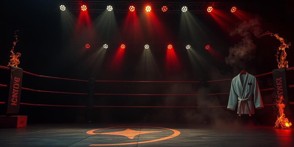Combat sports arena